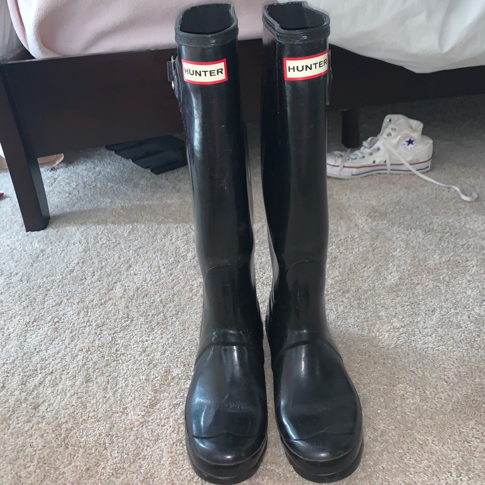 Hunter rain boots!